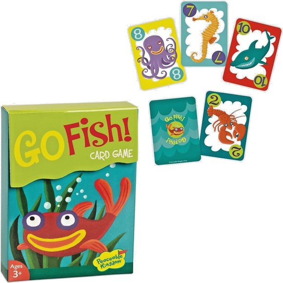 Peaceable Kingdom Press Go Fish! Card Game - 4 Pack - Picture 2 of 4